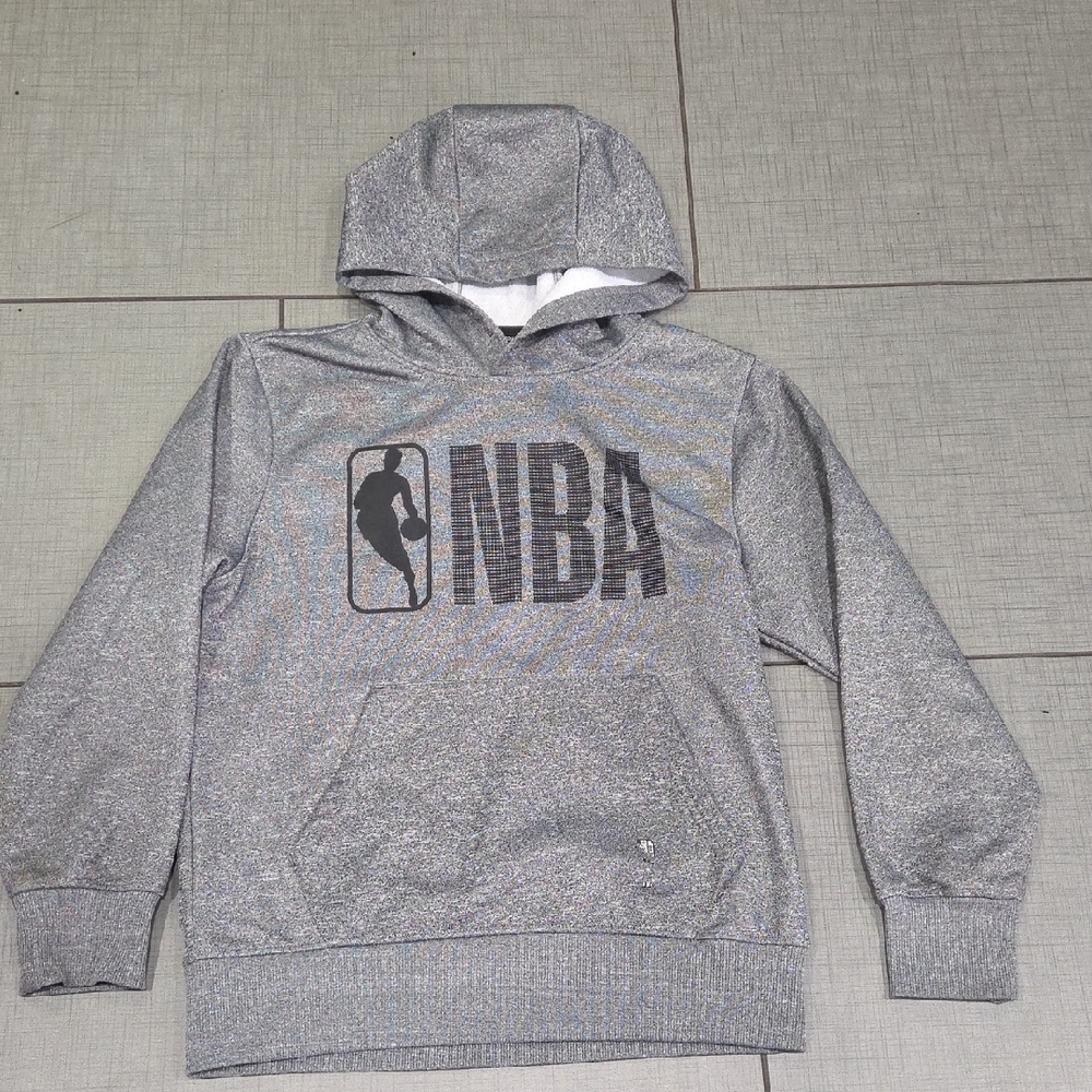 NBA Gray Hoodie Size 8